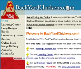 Backyard Chickens Dot Com